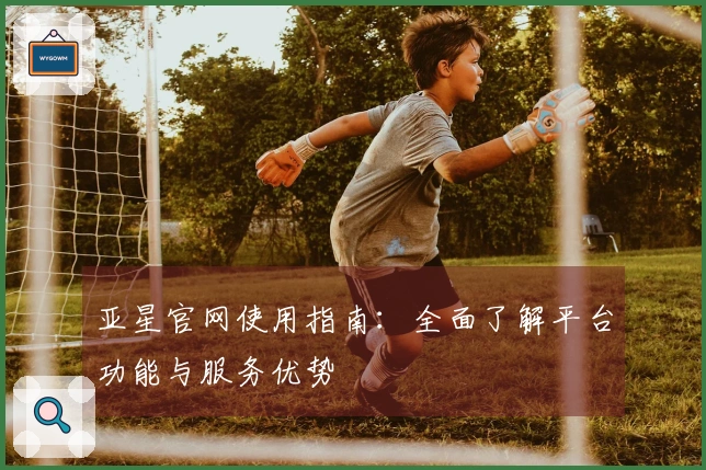 亚星官网使用指南:全面了解平台功能与服务优势